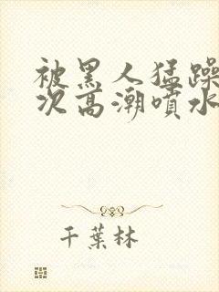 被黑人猛躁10次高潮喷水了