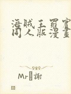 海贼王罗宾乔巴同人版漫画封面