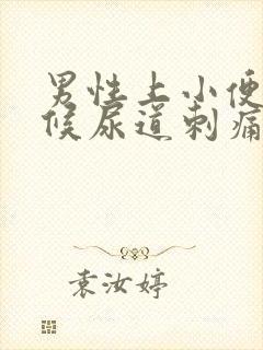 男性上小便的时候尿道刺痛有血是怎么回事