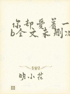 你却爱着一个sb全文未删减