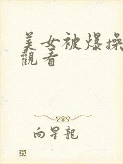 美女被爆操免费观看