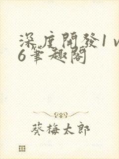 深度开发1 v6笔趣阁