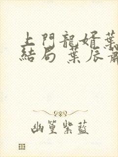 上门龙婿叶辰大结局 叶辰萧初然封面