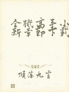 全职高手小说最新章节下载