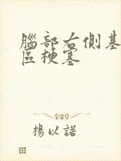 脑部右侧基底节区梗塞