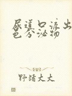 尿道口流出来黄色分泌物