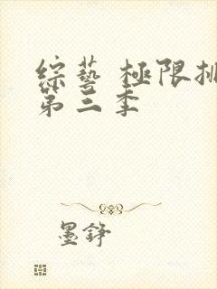 综艺 极限挑战第三季