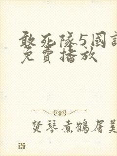 敢死队5国语版免费播放