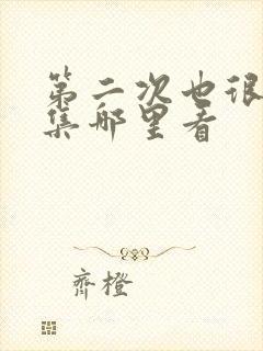 第二次也很美全集哪里看