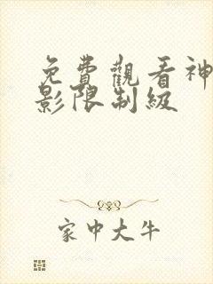 免费观看神马电影限制级