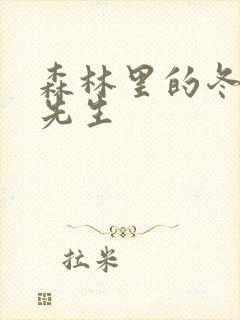 森林里的冬眠熊先生封面