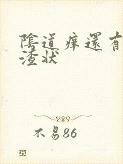 阴道痒还有豆腐渣状