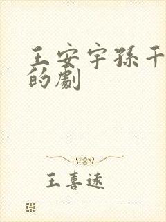 王安宇孙千演过的剧封面