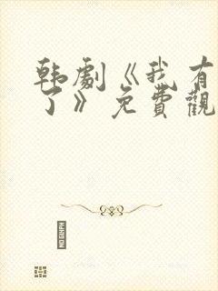 韩剧《我有爱人了》免费观看封面