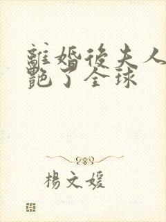 离婚后夫人她惊艳了全球