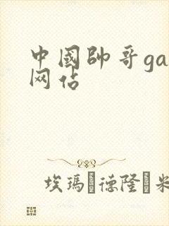 中国帅哥gay网站