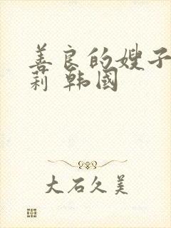 善良的嫂子白世莉 韩国封面