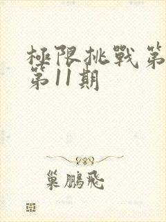 极限挑战第六季第11期