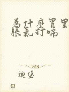 为什么胃里总是胀气打嗝封面