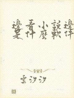 边看小说边听书是什么软件封面