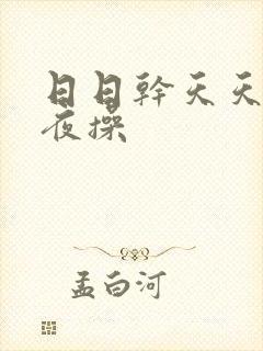 日日干天天操夜夜操封面