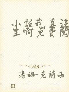 小说我真没想重生啊免费阅读全文