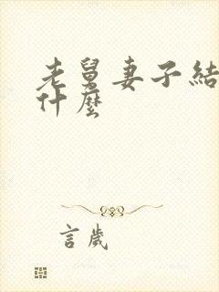 老舅妻子结局是什么