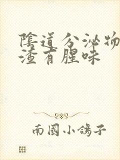 阴道分泌物豆腐渣有腥味