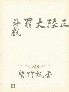 斗罗大陆正版游戏封面