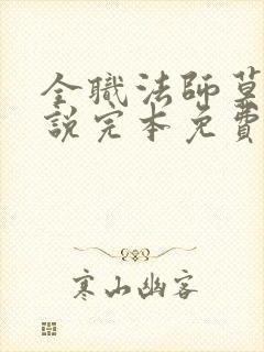 全职法师莫凡小说完本免费阅读