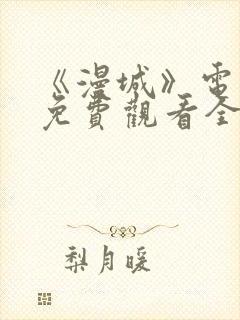 《漫城》电视剧免费观看全集高清