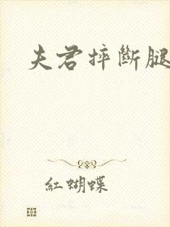 夫君摔断腿后封面