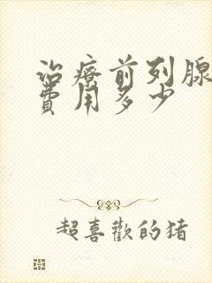 治疗前列腺手术费用多少