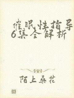 催眠性指导1~6集全解析封面