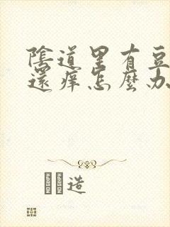 阴道里有豆腐渣还痒怎么办封面