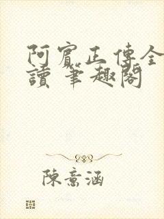 阿宾正传全文阅读 笔趣阁