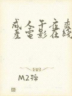 成人午夜爽片国产电影在线