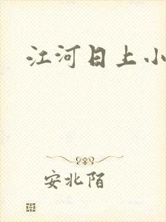 江河日上小说封面