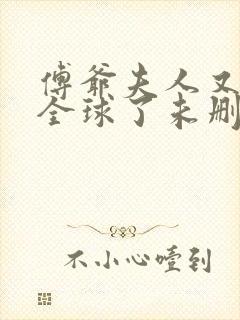 傅爷夫人又惊艳全球了未删减