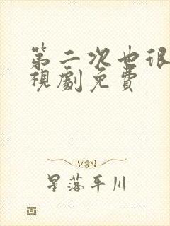 第二次也很美电视剧免费