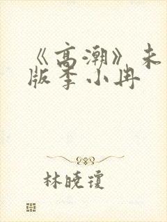 《高潮》未删减版李小冉