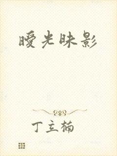 暧光昧影封面