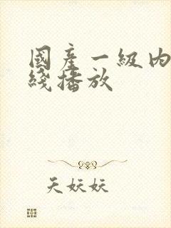 国产一级内射在线播放