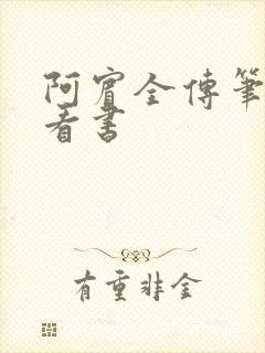 阿宾全传笔趣阁看书