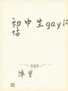 初中生gay网站