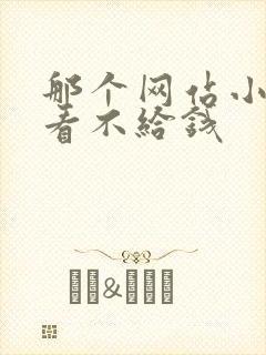 那个网站小说好看不给钱