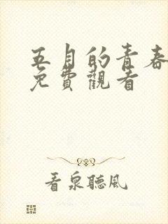 五月的青春韩剧免费观看