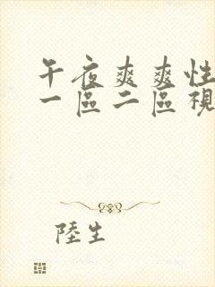 午夜爽爽性刺激一区二区视频