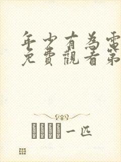 年少有为电视剧免费观看第10集