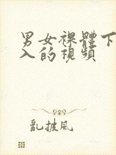 男女裸体下面进入的视频